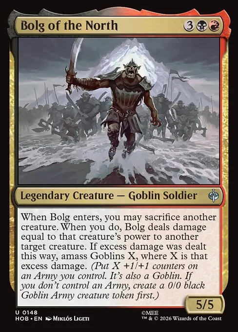 Bolg of the North [HOB #148] SPANISH NM