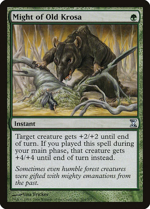 Might of Old Krosa [TSP #204] ENGLISH NM