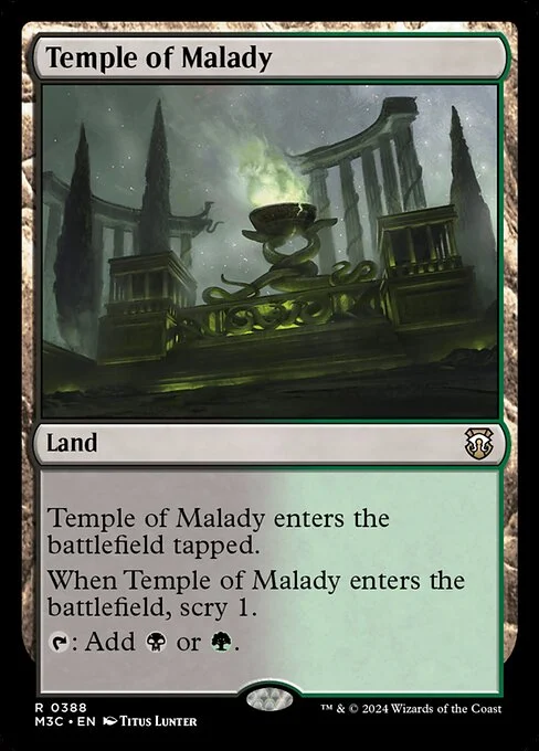 Temple of Malady [M3C #388] ENGLISH NM