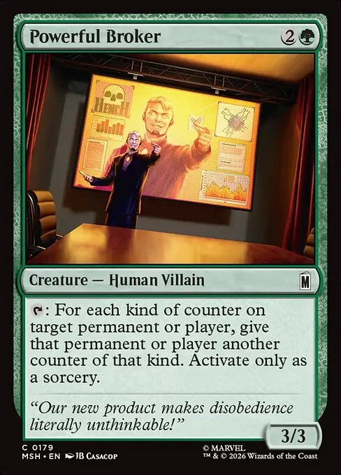Powerful Broker [MSH #179] SPANISH NM
