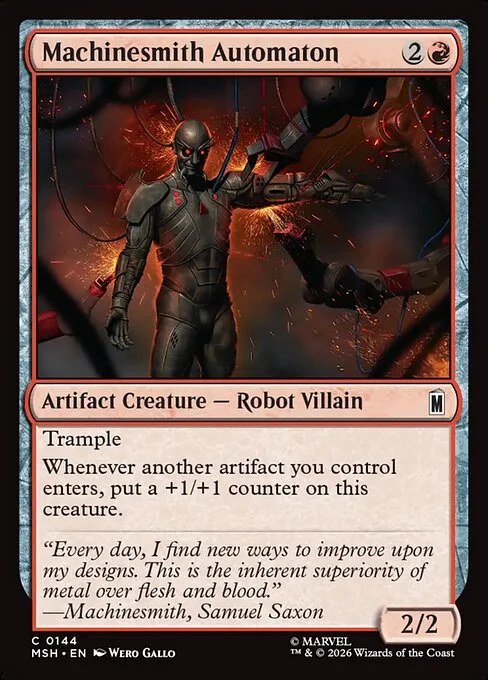 Machinesmith Automaton [MSH #144] SPANISH NM