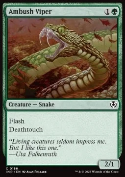 Ambush Viper [INR #186] SPANISH NM