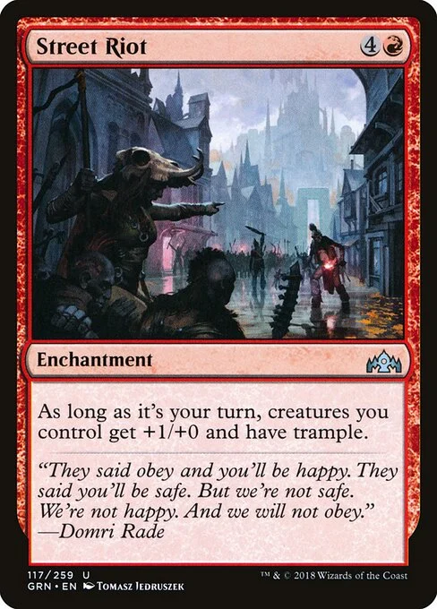Street Riot [GRN #117] ENGLISH NM
