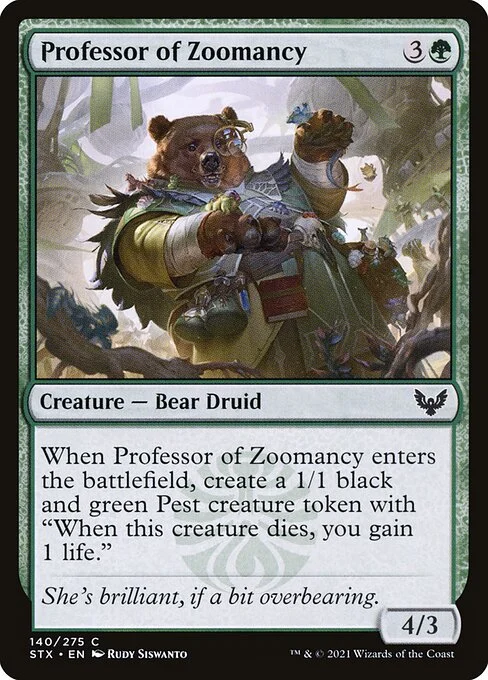 Professor of Zoomancy [STX #140] ENGLISH NM