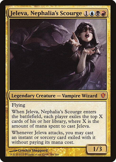 Jeleva, Nephalia's Scourge [C13 #194] SPANISH NM