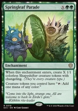 Springleaf Parade [ECC #19] ENGLISH NM