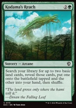 Kodama's Reach [ECC #113] ENGLISH NM
