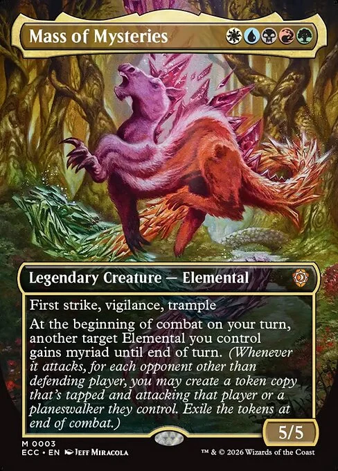 Mass of Mysteries [ECC #3] ENGLISH NM