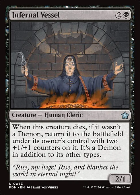 Infernal Vessel [FDN #63] SPANISH NM