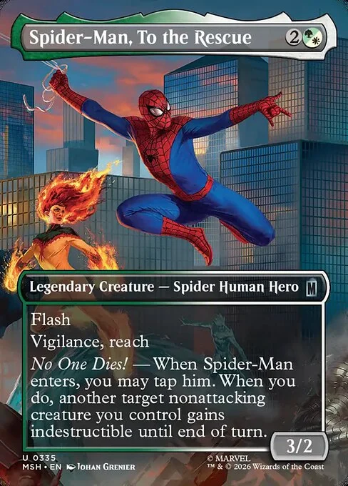 Spider-Man, To the Rescue [XMSH #335] SPANISH NM