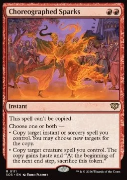 Choreographed Sparks [SOS #111] ENGLISH NM
