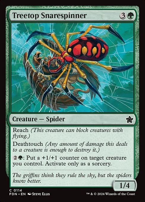 Treetop Snarespinner [FDN #114] SPANISH NM