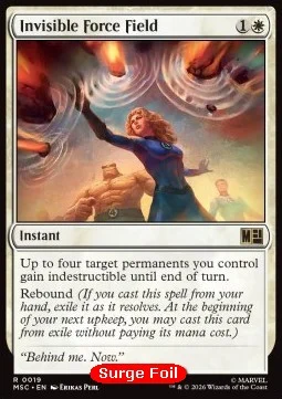 Invisible Force Field [MSCC #19] ENGLISH NM