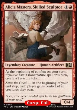 Alicia Masters, Skilled Sculptor [MSCC #48] ENGLISH NM