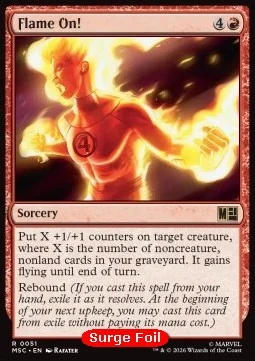 Flame On! [MSCC #51] ENGLISH NM