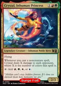 Crystal, Inhuman Princess [MSCC #80] ENGLISH NM