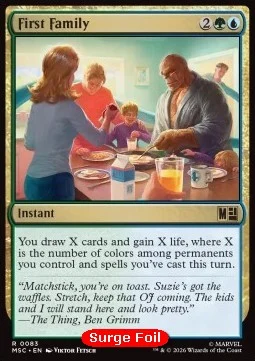 First Family [MSCC #83] ENGLISH NM