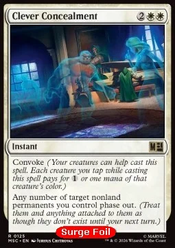 Clever Concealment [MSCC #125] ENGLISH NM