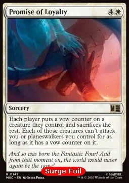 Promise of Loyalty [MSCC #142] ENGLISH NM
