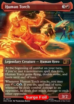 Human Torch [MSCC #877] ENGLISH NM