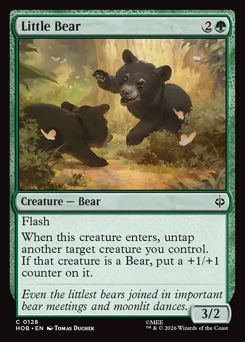 Little Bear [HOB #128] SPANISH NM