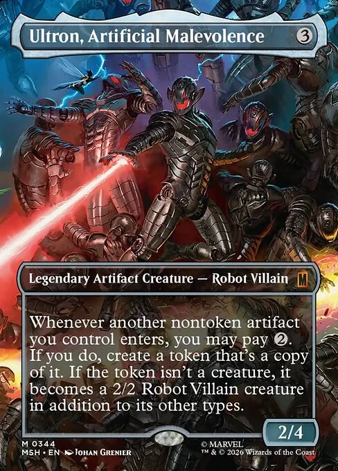 Ultron, Artificial Malevolence (V.1) [XMSH #344] SPANISH NM