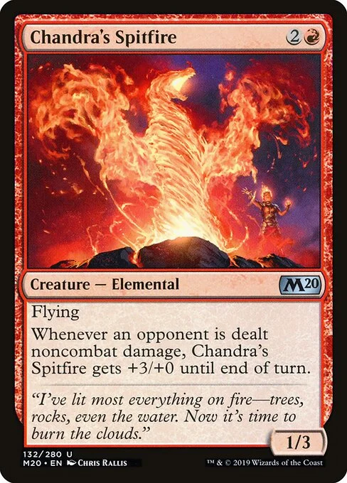 Chandra's Spitfire [M20 #132] ENGLISH NM
