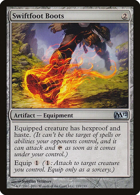 Swiftfoot Boots [M12 #219] ENGLISH NM