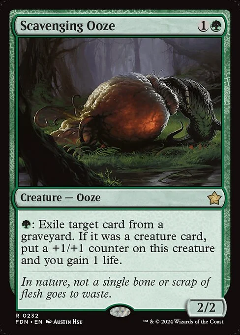 Scavenging Ooze [FDN #232] SPANISH NM