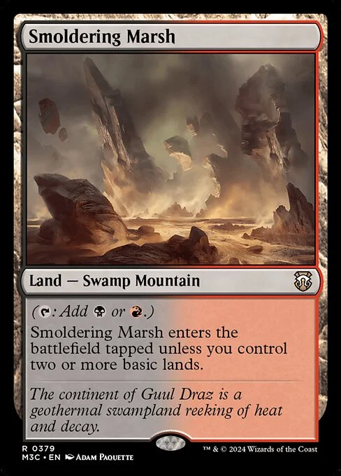 Smoldering Marsh [M3C #379] ENGLISH NM
