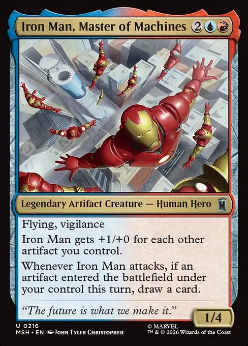Iron Man, Master of Machines [MSH #216] SPANISH NM