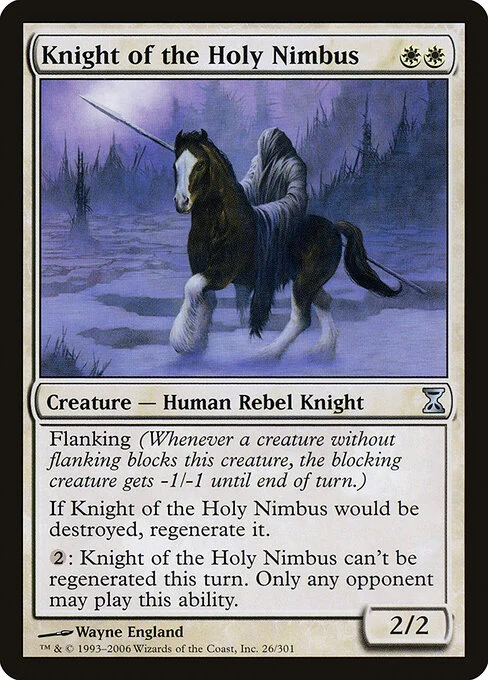 Knight of the Holy Nimbus [TSP #26] ITALIAN NM