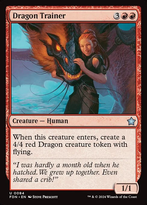 Dragon Trainer [FDN #84] SPANISH NM