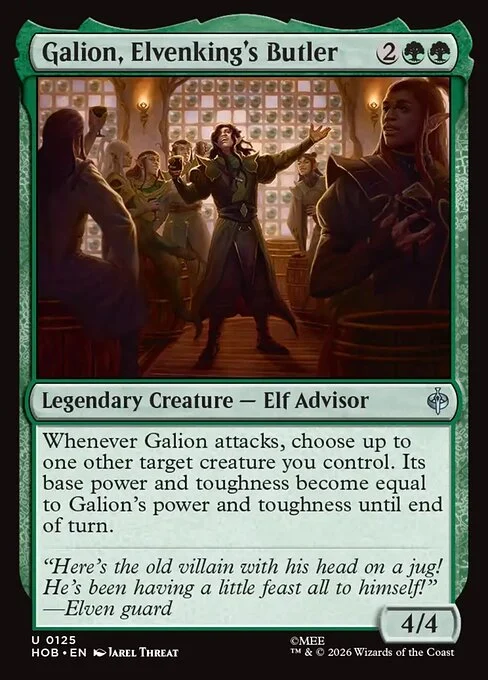 Galion, Elvenking's Butler [HOB #125] SPANISH NM