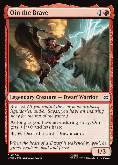 Óin the Brave [HOB #106] SPANISH NM