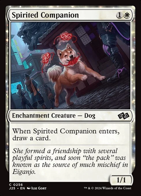Spirited Companion [J25 #256] ITALIAN NM