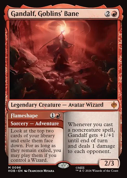 Gandalf, Goblins’ Bane // Flameshape