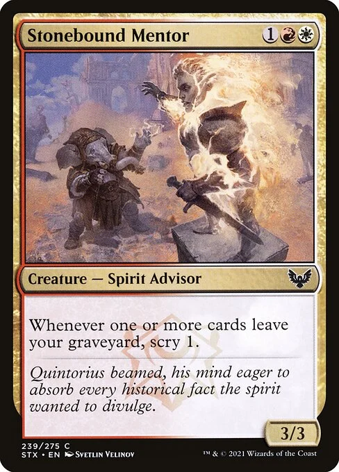 Stonebound Mentor [STX #239] ENGLISH NM