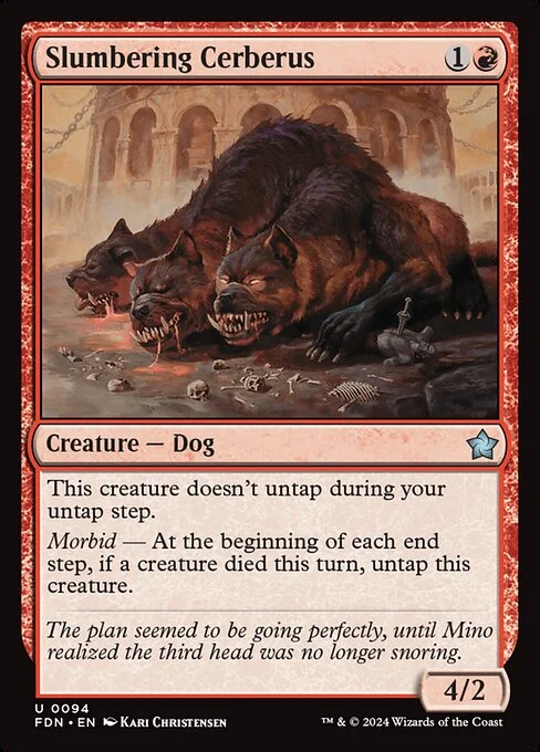 Slumbering Cerberus [FDN #94] SPANISH NM