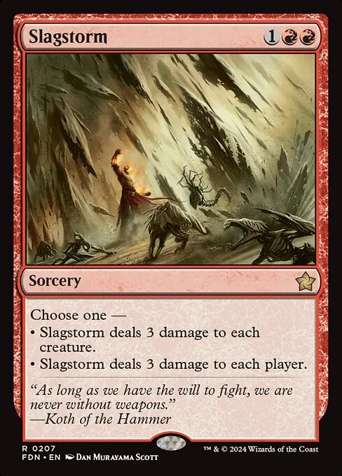 Slagstorm [FDN #207] SPANISH NM