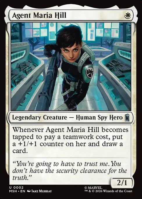 Agent Maria Hill [MSH #2] SPANISH NM