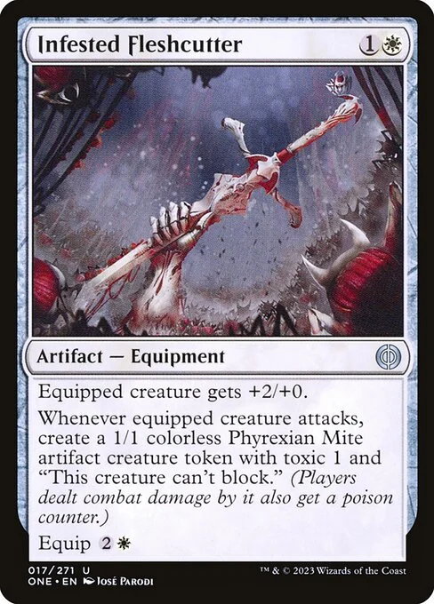 Infested Fleshcutter [ONE #17] ENGLISH NM