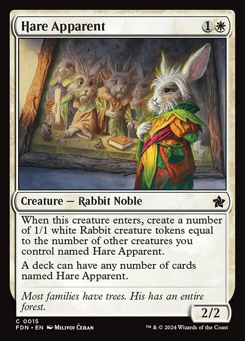 Hare Apparent [FDN #15] SPANISH NM