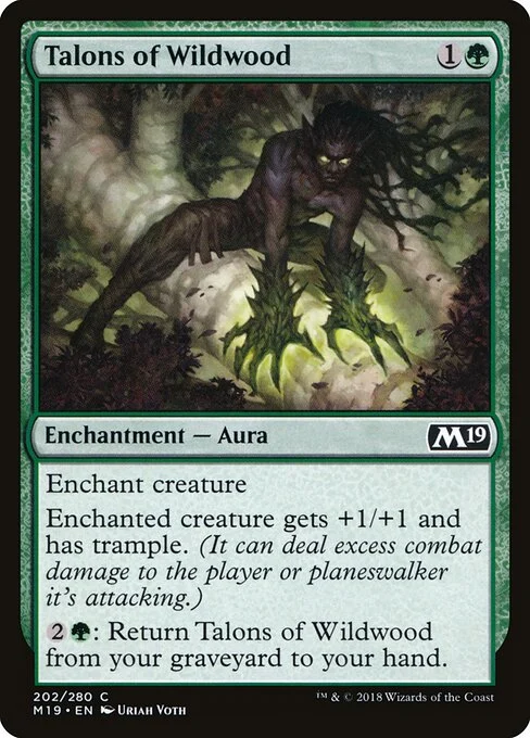 Talons of Wildwood [M19 #202] ENGLISH NM