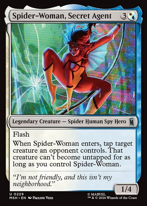 Spider-Woman, Secret Agent [MSH #229] SPANISH NM