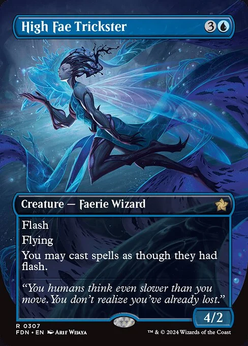 High Fae Trickster (V.1) [XFDN #307] SPANISH NM
