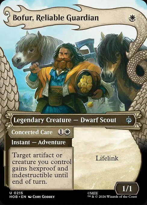 Bofur, Reliable Guardian // Concerted Care (V.1) [XHOB #215] SPANISH NM