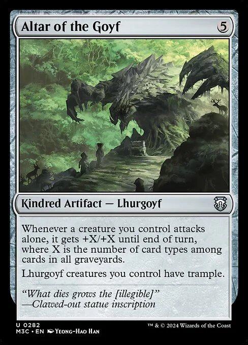 Altar of the Goyf [M3C #282] ENGLISH NM
