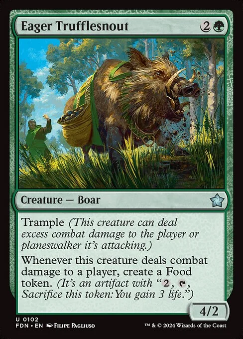 Eager Trufflesnout [FDN #102] SPANISH NM