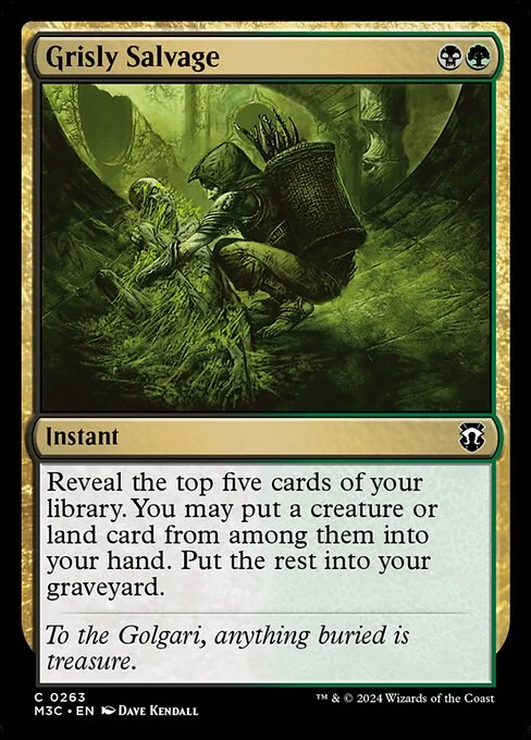 Grisly Salvage [M3C #263] ENGLISH NM